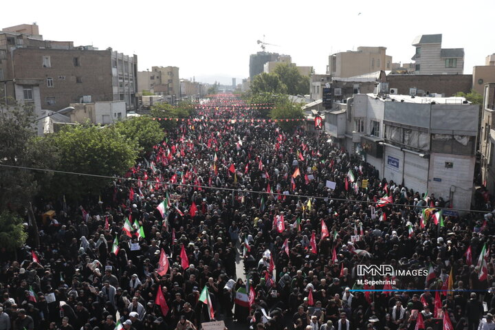 مراسم تشییع پیکر مطهر رهبر شهید انقلاب در تهران