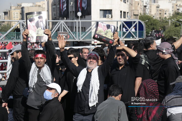 مراسم تشییع پیکر مطهر رهبر شهید انقلاب در تهران