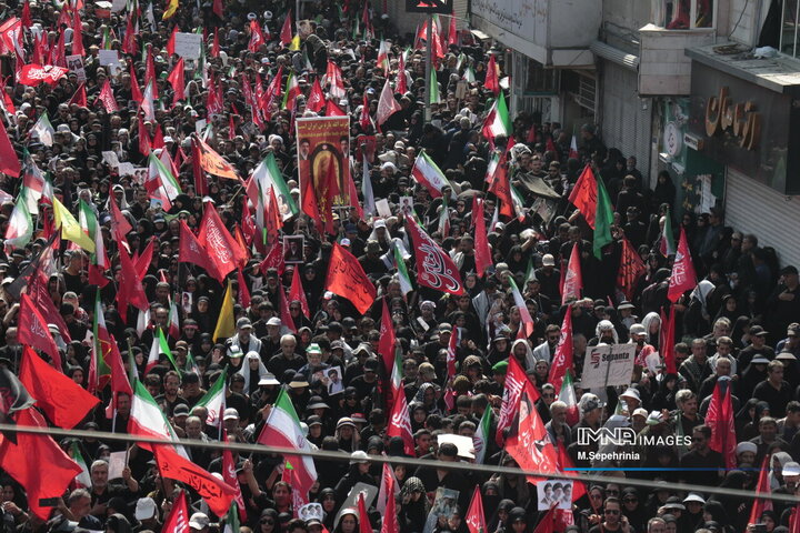 مراسم تشییع پیکر مطهر رهبر شهید انقلاب در تهران