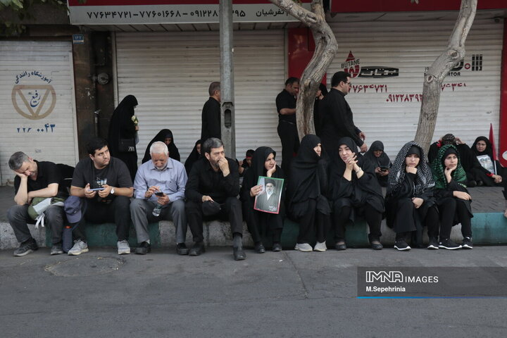 مراسم تشییع پیکر مطهر رهبر شهید انقلاب در تهران