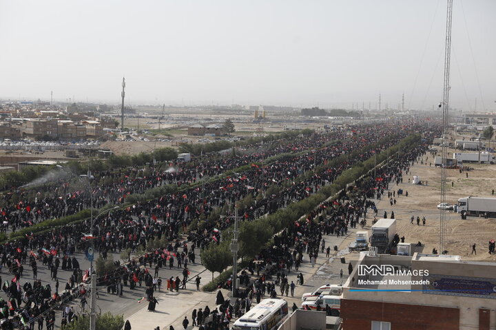 مراسم تشییع پیکر مطهر رهبر شهید انقلاب در جمکران