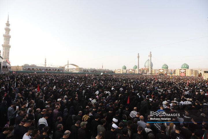 مراسم تشییع پیکر مطهر رهبر شهید انقلاب در جمکران