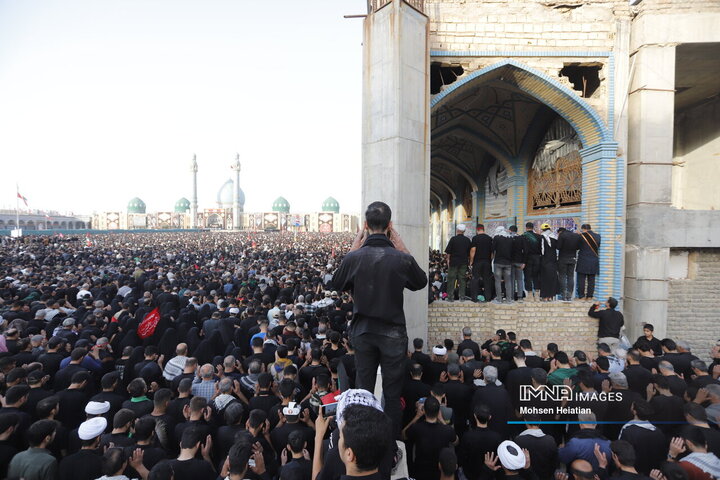 مراسم تشییع پیکر مطهر رهبر شهید انقلاب در جمکران