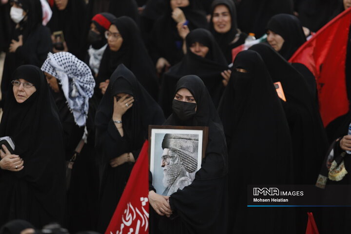 مراسم تشییع پیکر مطهر رهبر شهید انقلاب در جمکران