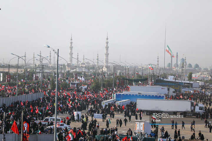 مراسم تشییع پیکر مطهر رهبر شهید انقلاب - قم