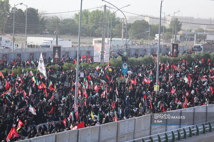 مراسم تشییع پیکر مطهر رهبر شهید انقلاب - قم