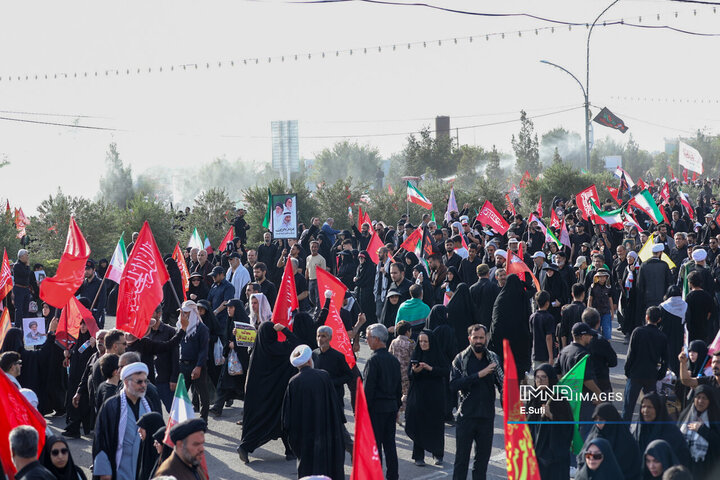مراسم تشییع پیکر مطهر رهبر شهید انقلاب - قم