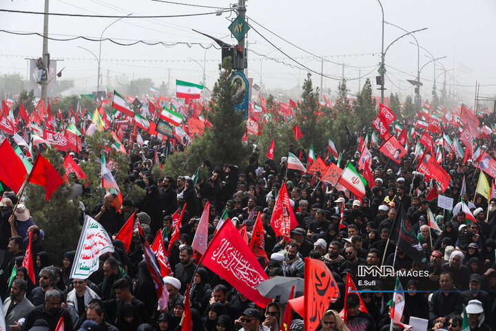مراسم تشییع پیکر مطهر رهبر شهید انقلاب - قم