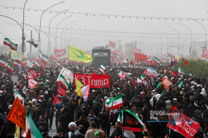 مراسم تشییع پیکر مطهر رهبر شهید انقلاب - قم