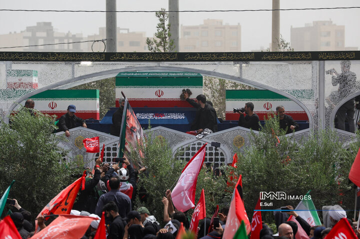 مراسم تشییع پیکر مطهر رهبر شهید انقلاب - قم