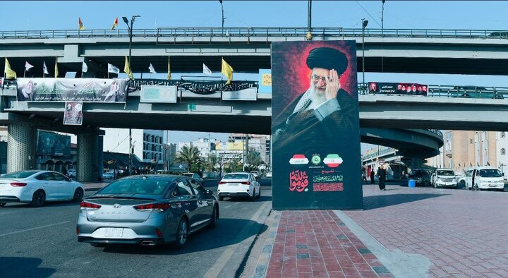 ورود پیکر رهبر شهید انقلاب اسلامی به نجف اشرف