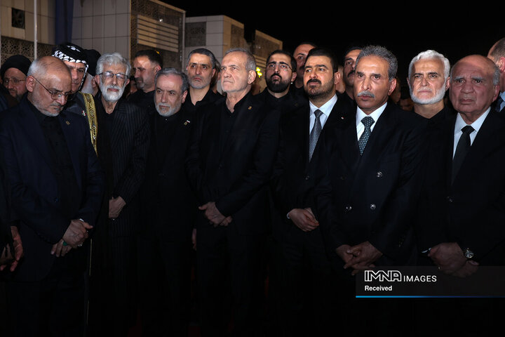 آیین رسمی استقبال از پیکر مطهر رهبر شهید انقلاب اسلامی