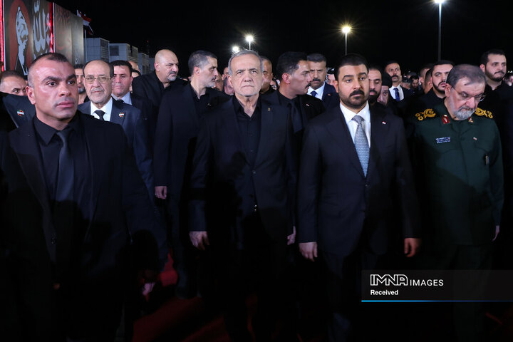 آیین رسمی استقبال از پیکر مطهر رهبر شهید انقلاب اسلامی