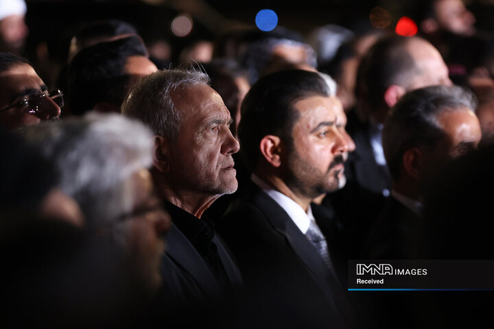 آیین رسمی استقبال از پیکر مطهر رهبر شهید انقلاب اسلامی
