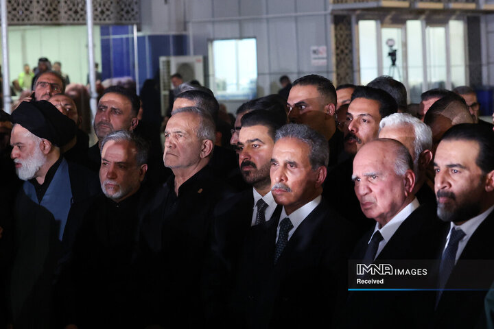 آیین رسمی استقبال از پیکر مطهر رهبر شهید انقلاب اسلامی