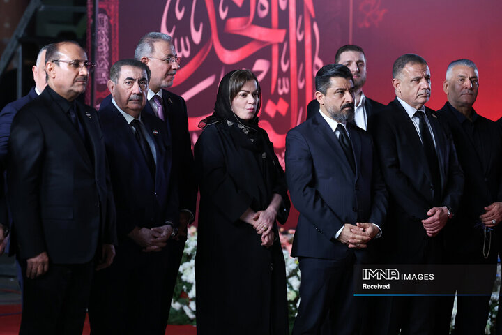 آیین رسمی استقبال از پیکر مطهر رهبر شهید انقلاب اسلامی
