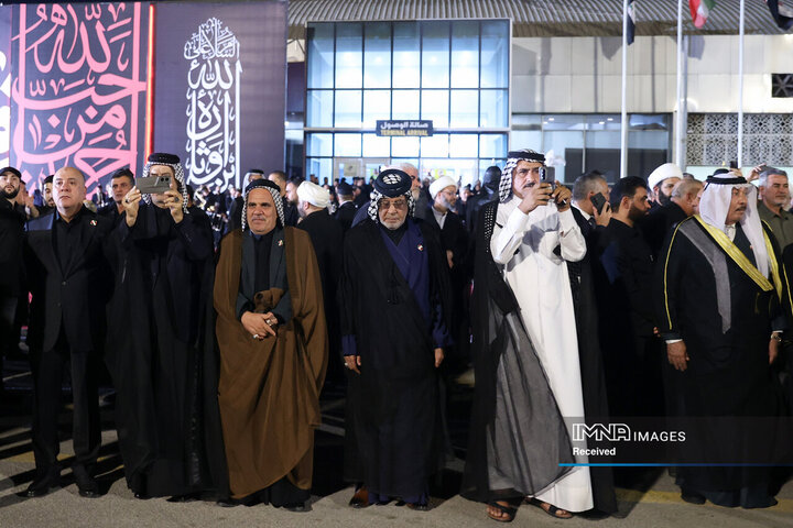 آیین رسمی استقبال از پیکر مطهر رهبر شهید انقلاب اسلامی