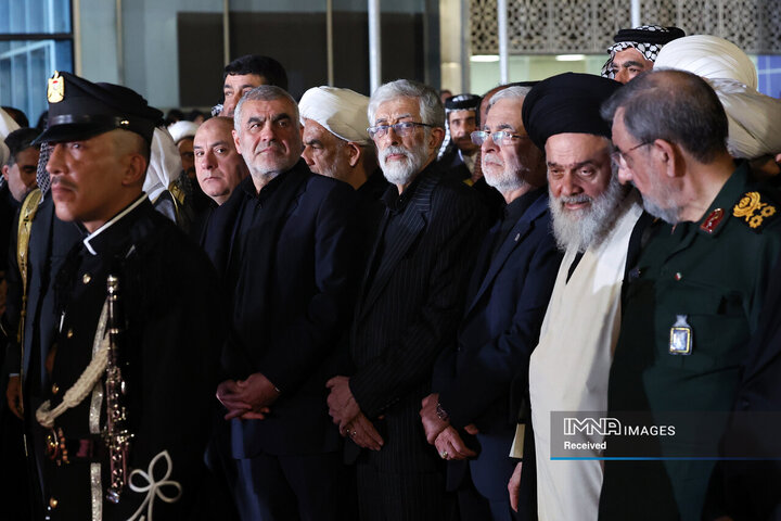 آیین رسمی استقبال از پیکر مطهر رهبر شهید انقلاب اسلامی