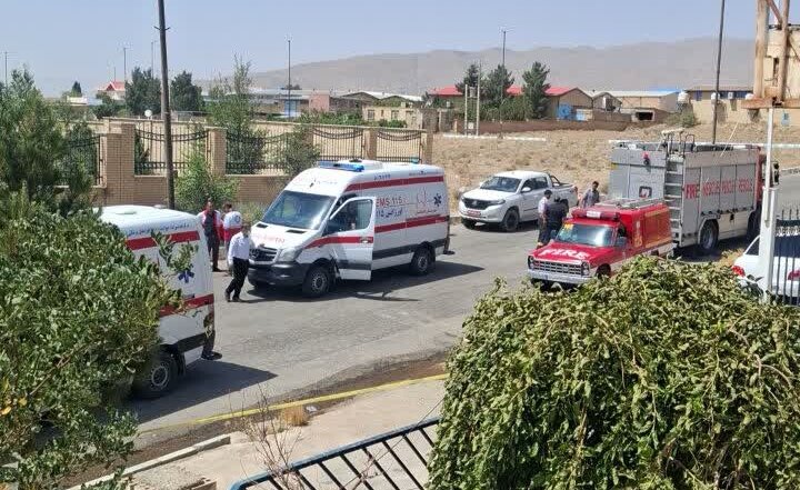 نشت گاز و ترکیدگی مخزن گاز مایع در یک واحد تولیدی در گلپایگان / مسمومیت تنفسی ۱۷ نفر