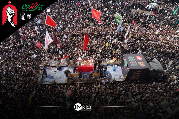 پیکر رهبر شهید انقلاب وارد کربلای معلی شد