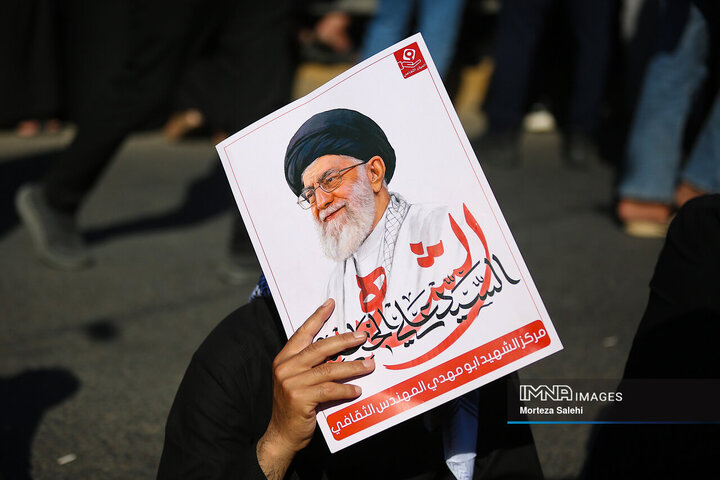 مراسم تشییع آقای شهید ایران در نجف اشرف