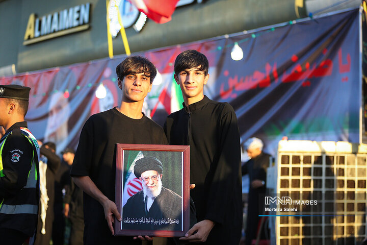 مراسم تشییع آقای شهید ایران در نجف اشرف