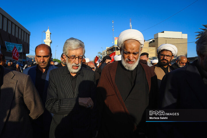 مراسم تشییع آقای شهید ایران در نجف اشرف
