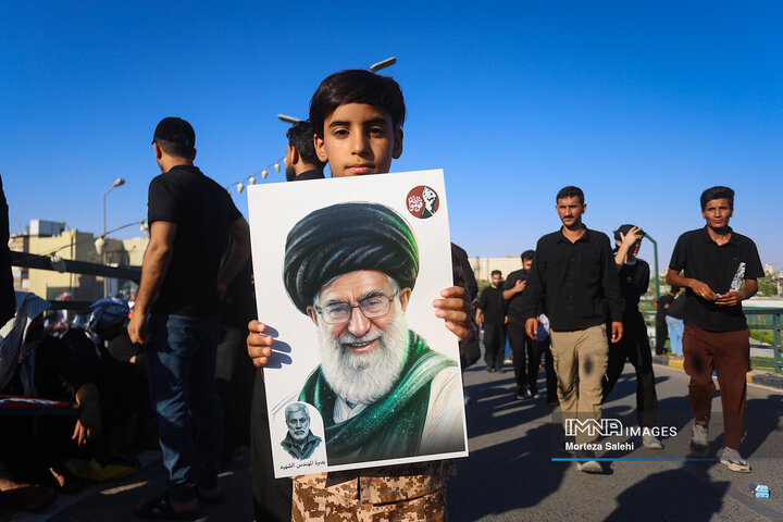 مراسم تشییع آقای شهید ایران در نجف اشرف
