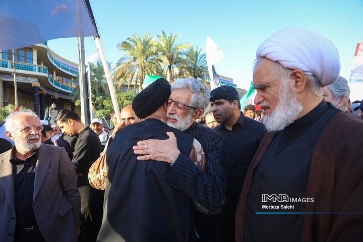 مراسم تشییع آقای شهید ایران در نجف اشرف