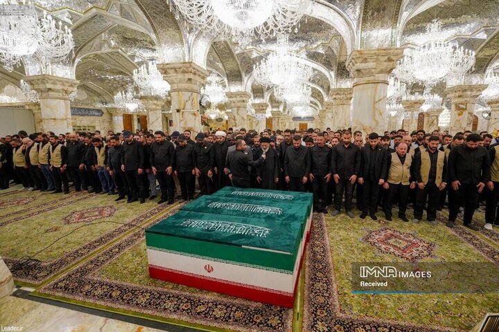 مراسم تشییع آقای شهید ایران در نجف اشرف