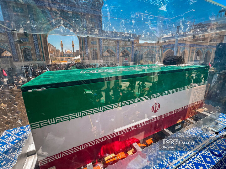 مراسم تشییع آقای شهید ایران در نجف اشرف