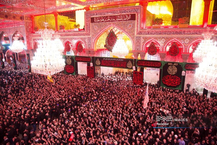 حرم امام حسین(ع) میزبان پیکر مطهر رهبر شهید انقلاب