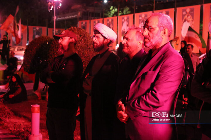 ششمین شب مراسم جاماندگان بدرقه «آقای شهید ایران»