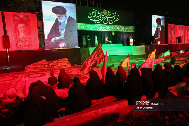 ششمین شب مراسم جاماندگان بدرقه «آقای شهید ایران»