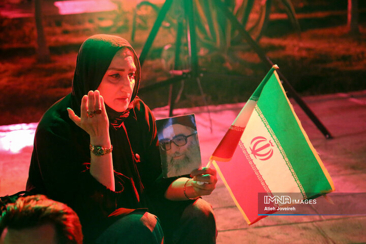 ششمین شب مراسم جاماندگان بدرقه «آقای شهید ایران»