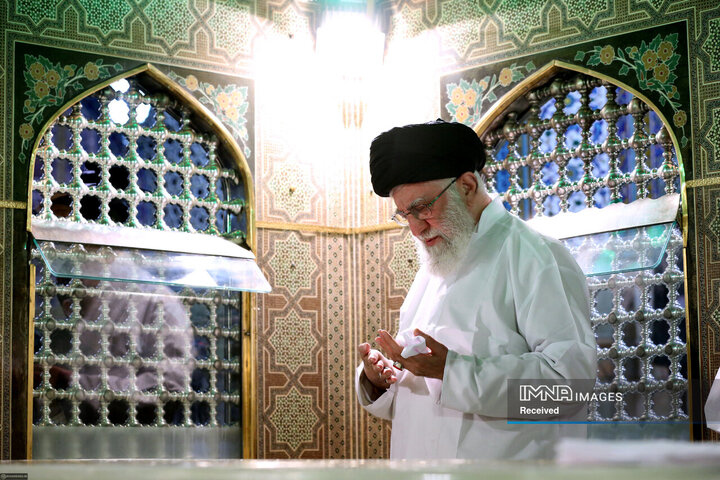 غبارروبی مضجع مطهر حضرت امام رضا (ع) - 1398