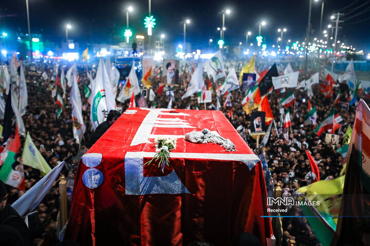 حرم امام حسین (ع) میزبان پیکر مطهر رهبر شهید انقلاب