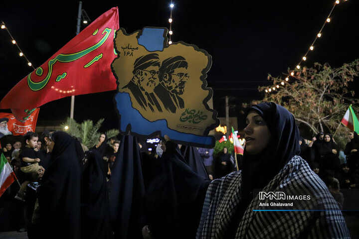 تجمع بزرگداشت بدرقه پیکر مطهر امام شهید در اهواز