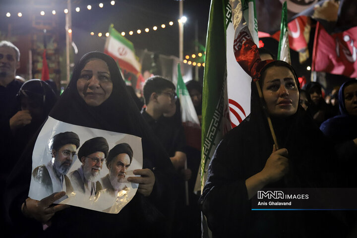 تجمع بزرگداشت بدرقه پیکر مطهر امام شهید در اهواز