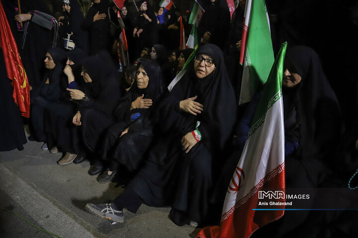 تجمع بزرگداشت بدرقه پیکر مطهر امام شهید در اهواز