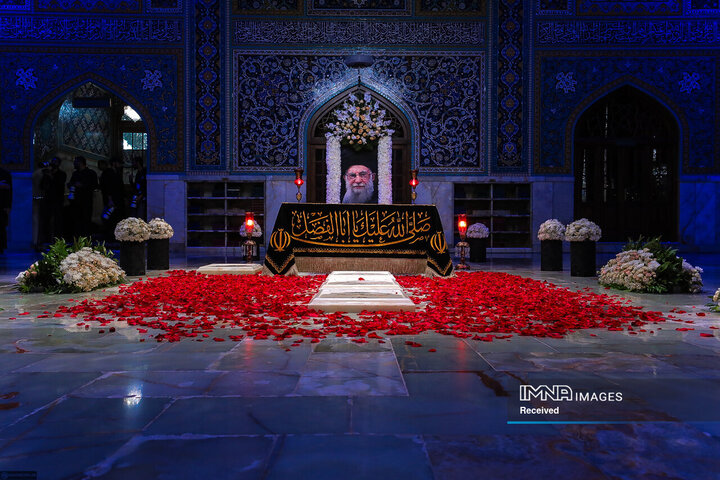 تصاویری از مزار مطهر رهبر شهید انقلاب