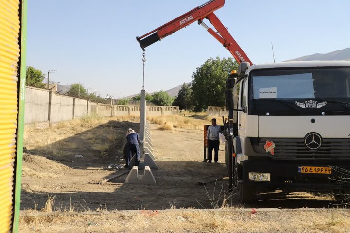 عملیات اجرایی پروژه تعریض بلوار ارتش سنندج آغاز شد