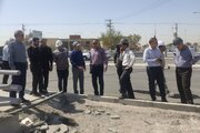 بازدید معاون شهردار اصفهان از آخرین مراحل تکمیل پروژه مجموعه پل‌ها و زیرگذر شهید رئیسی