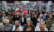 یادمان مردمی رهبر شهید انقلاب در سمیرم + فیلم