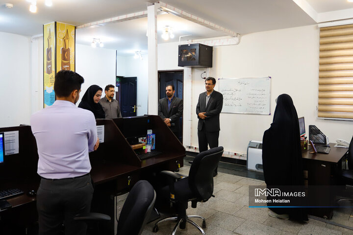 حضور مدیرعامل سازمان فاوا شهرداری اصفهان در خبرگزاری ایمنا