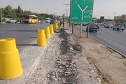 پیشرفت ۸۰ درصدی پروژه ایمن‌سازی بزرگراه شهید دستجردی اصفهان با اجرای نیوجرسی