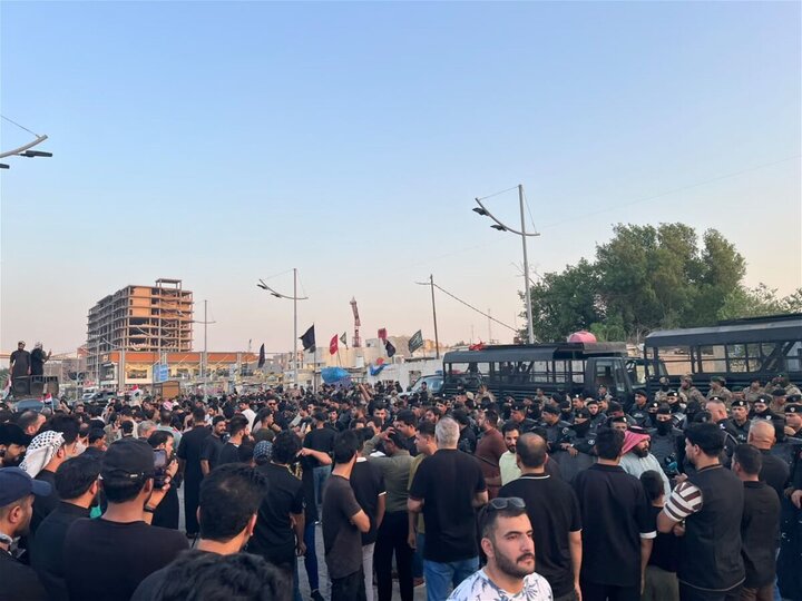 عراقی‌ها به خاطر لغو پروازهای ایران به خیابان‌ها آمدند