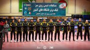 فولاد مبارکه سپاهان صدرنشین مرحله سوم لیگ برتر تنیس روی میز