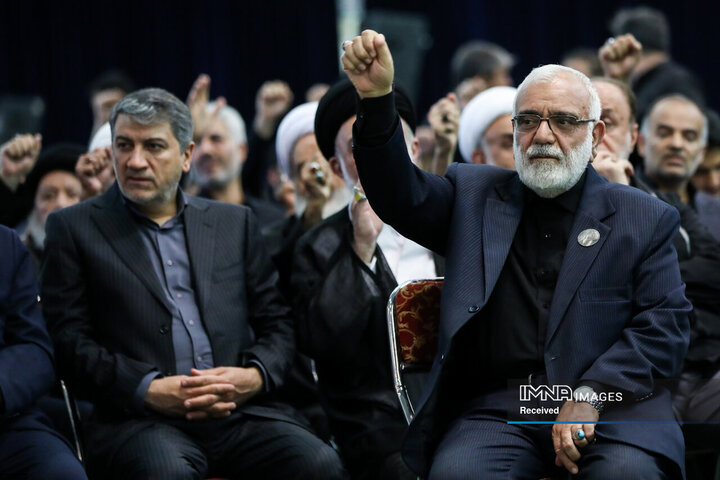 مراسم بزرگداشت رهبر شهید انقلاب در مصلای تهران