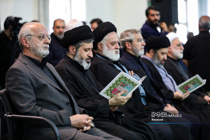 مراسم بزرگداشت رهبر شهید انقلاب در مصلای تهران